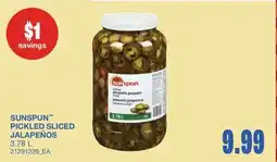 Wholesale Club PICKLED SLICED JALAPEÑOS offer