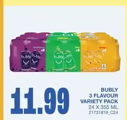 Wholesale Club 3 FLAVOUR VARIETY PACK offer