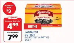 Wholesale Club BUTTER offer