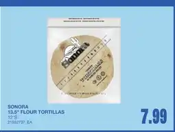 Wholesale Club 13.5 FLOUR TORTILLAS, 12'S offer