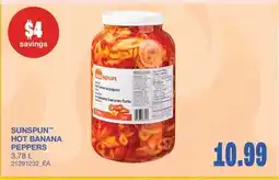 Wholesale Club HOT BANANA PEPPERS offer
