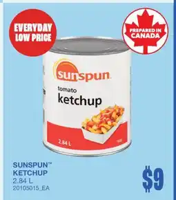 Wholesale Club KETCHUP offer
