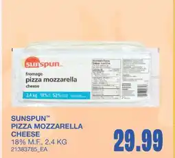 Wholesale Club PIZZA MOZZARELLA CHEESE offer