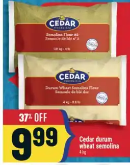 Marché Adonis Cedar durum wheat semolina offer
