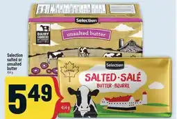 Marché Adonis Selection salted or unsalted butter offer