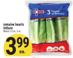 Marché Adonis Romaine hearts lettuce offer