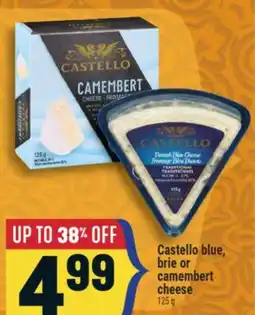 Marché Adonis Castello blue, brie or camembert cheese offer