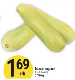 Marché Adonis Bakadi squash offer