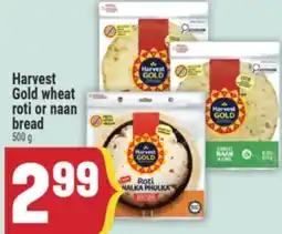 Marché Adonis Harvest Gold wheat roti or naan bread offer