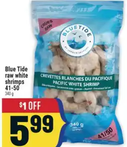 Marché Adonis Blue Tide raw white shrimps 41-50 offer