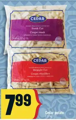 Marché Adonis Cedar potato offer