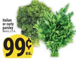 Marché Adonis Italian or curly parsley offer