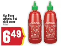 Marché Adonis Huy Fong sriracha hot chili sauce offer