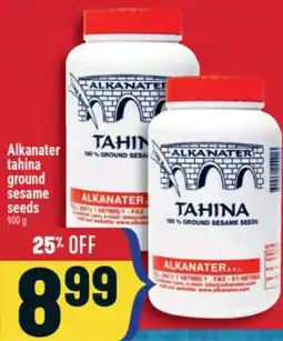 Marché Adonis Alkanater tahina ground sesame seeds offer