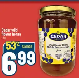 Marché Adonis Cedar wild flower honey offer