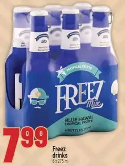 Marché Adonis Freez drinks offer