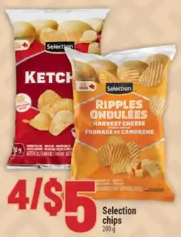Marché Adonis Selection chips offer