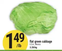 Marché Adonis Flat green cabbage offer