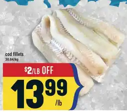 Marché Adonis Cod fillets offer