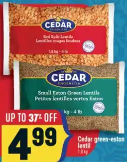 Marché Adonis Cedar green-eston lentil offer