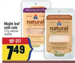 Marché Adonis Maple leaf cold cuts offer