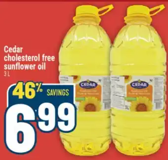 Marché Adonis Cedar cholesterol free sunflower oil offer
