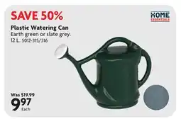 Home Hardware Plastic Watering Can Earth offer