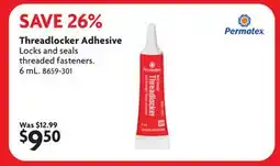 Home Hardware Threadlocker Adhesive Locks offer
