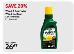 Home Hardware Weed B Gon Max Weed Control offer