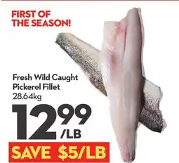 Longo's Fresh Wild Caught Pickerel Fillet offer