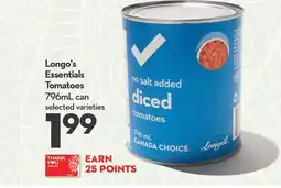 Longo's Essentials Tomatoes offer