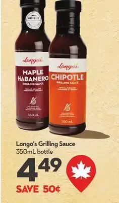 Longo's Grilling Sauce offer
