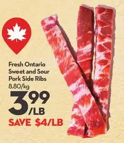 Longo's Fresh Ontario Sweet and Sour Pork Side Ribs offer