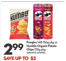 Longo's 148-156g pkg or Organic Potato Chips 135g pkg offer