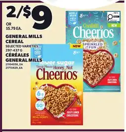 Independent Grocer GENERAL MILLS CEREAL offer