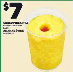 Independent Grocer CORED PINEAPPLE offer