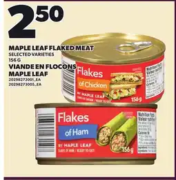 Independent Grocer MAPLE LEAF FLAKED MEAT offer