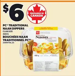 Independent Grocer PC TRADITIONAL NAAN DIPPERS offer