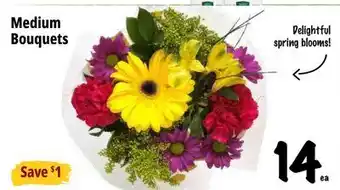 Farm Boy Medium Bouquets offer