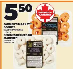 Independent Grocer FARMER'S MARKET DONUTS, 12/40'S offer