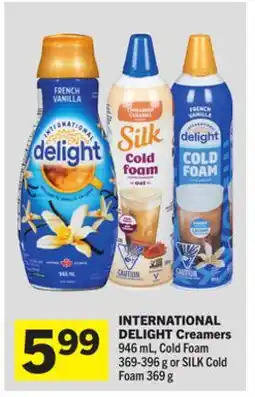 Foodland INTERNATIONAL DELIGHT Creamers offer