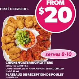 Independent Grocer CHICKEN CATERING PLATTERS offer