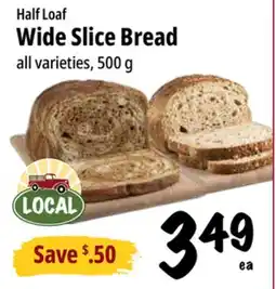 Farm Boy Half Loaf Wide Slice Bread offer