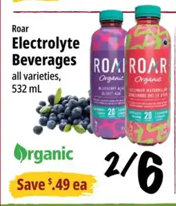 Farm Boy Roar Electrolyte Beverages offer