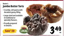 Farm Boy Baxter's Jumbo Butter Tarts offer