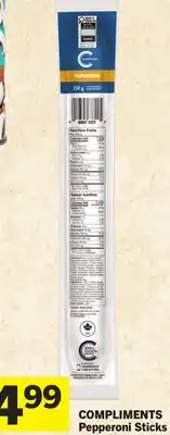 Foodland COMPLIMENTS Pepperoni Sticks offer