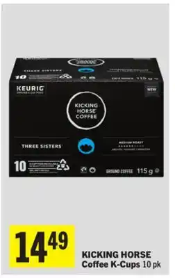 Foodland KICKING HORSE Coffee K-Cups offer