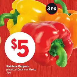 Foodland Rainbow Peppers offer