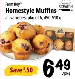 Farm Boy Farm Boy Homestyle Muffins offer