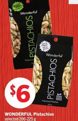 Foodland WONDERFUL Pistachios offer